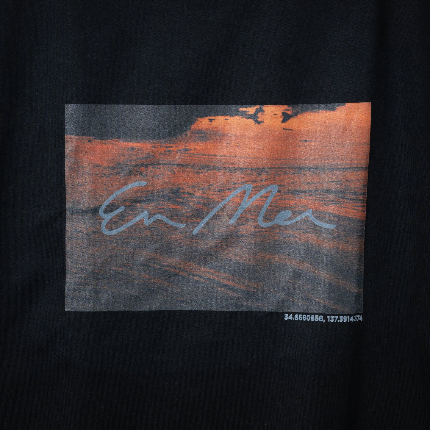 First Landscape Photo T-Shirt BLACK