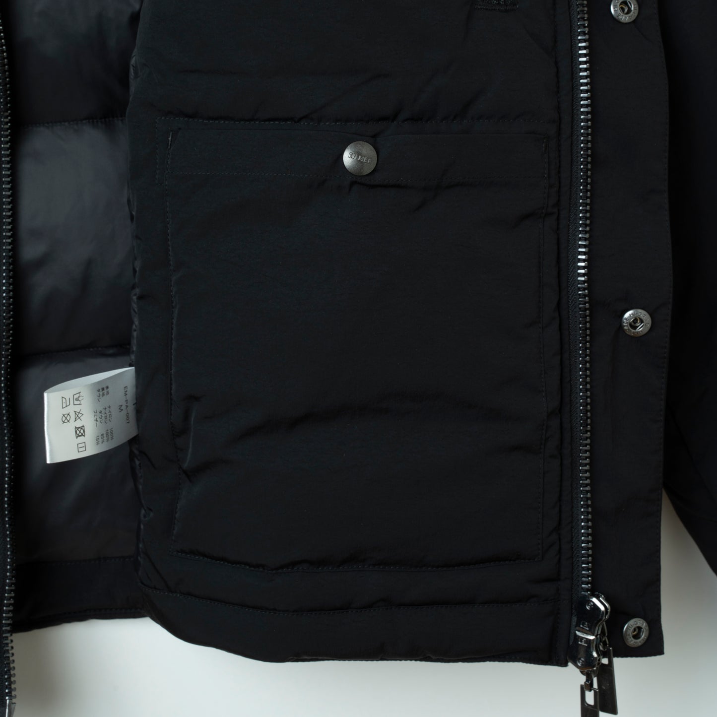 Storage Down Jacket  BLACK