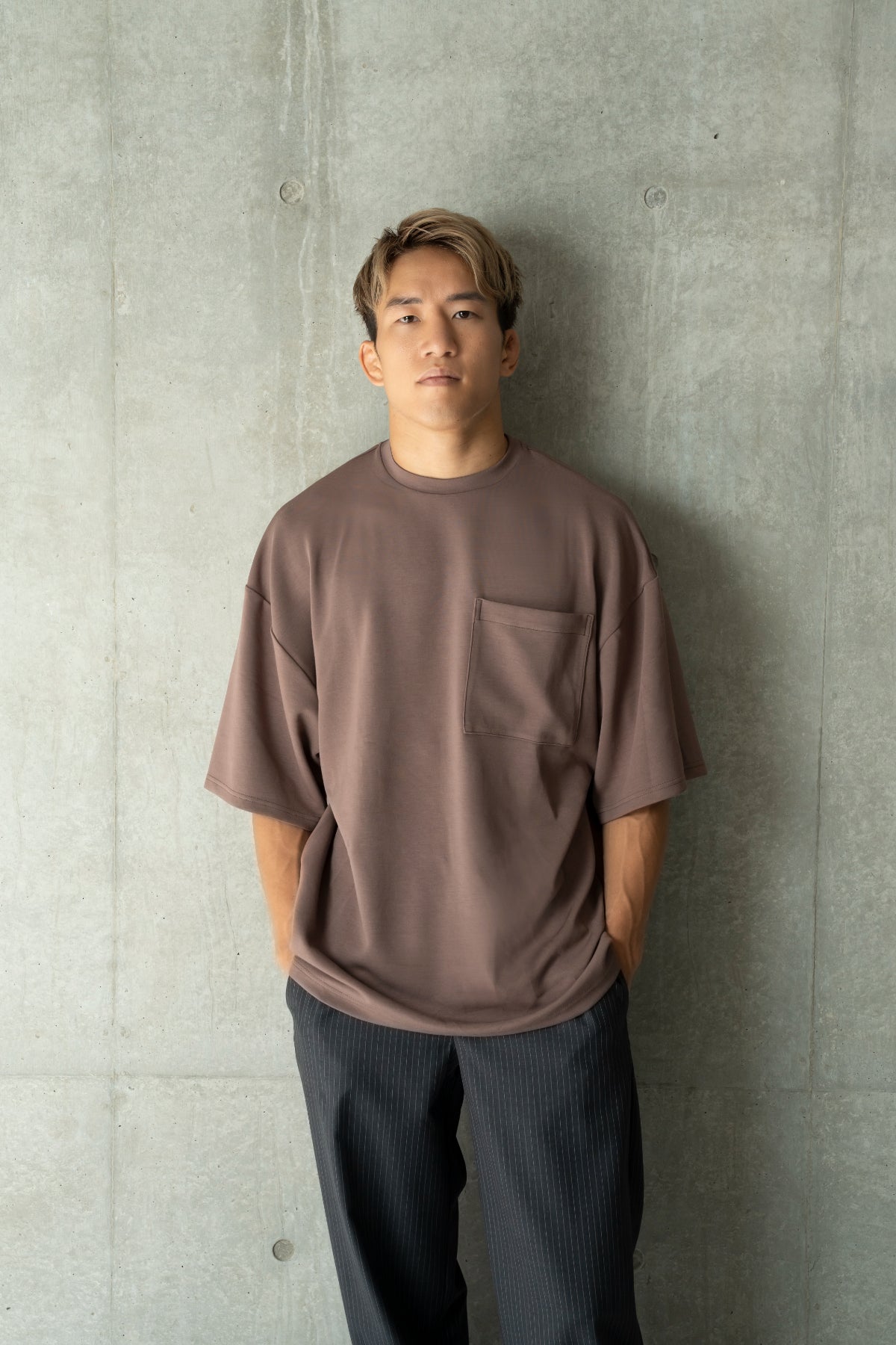 Thick Pocket T-Shirt Khaki