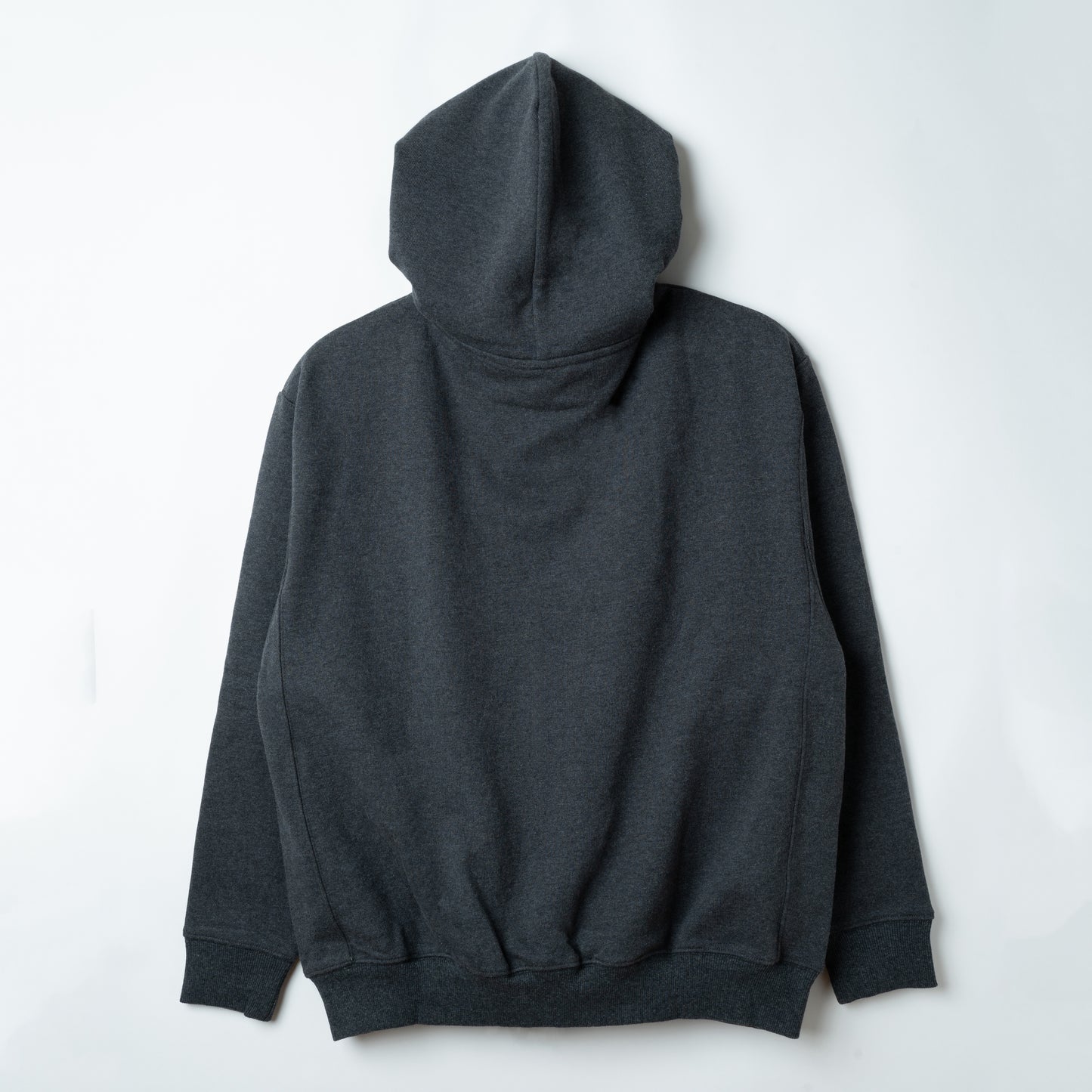 Cutting Rubber Logo Hoodie GREY