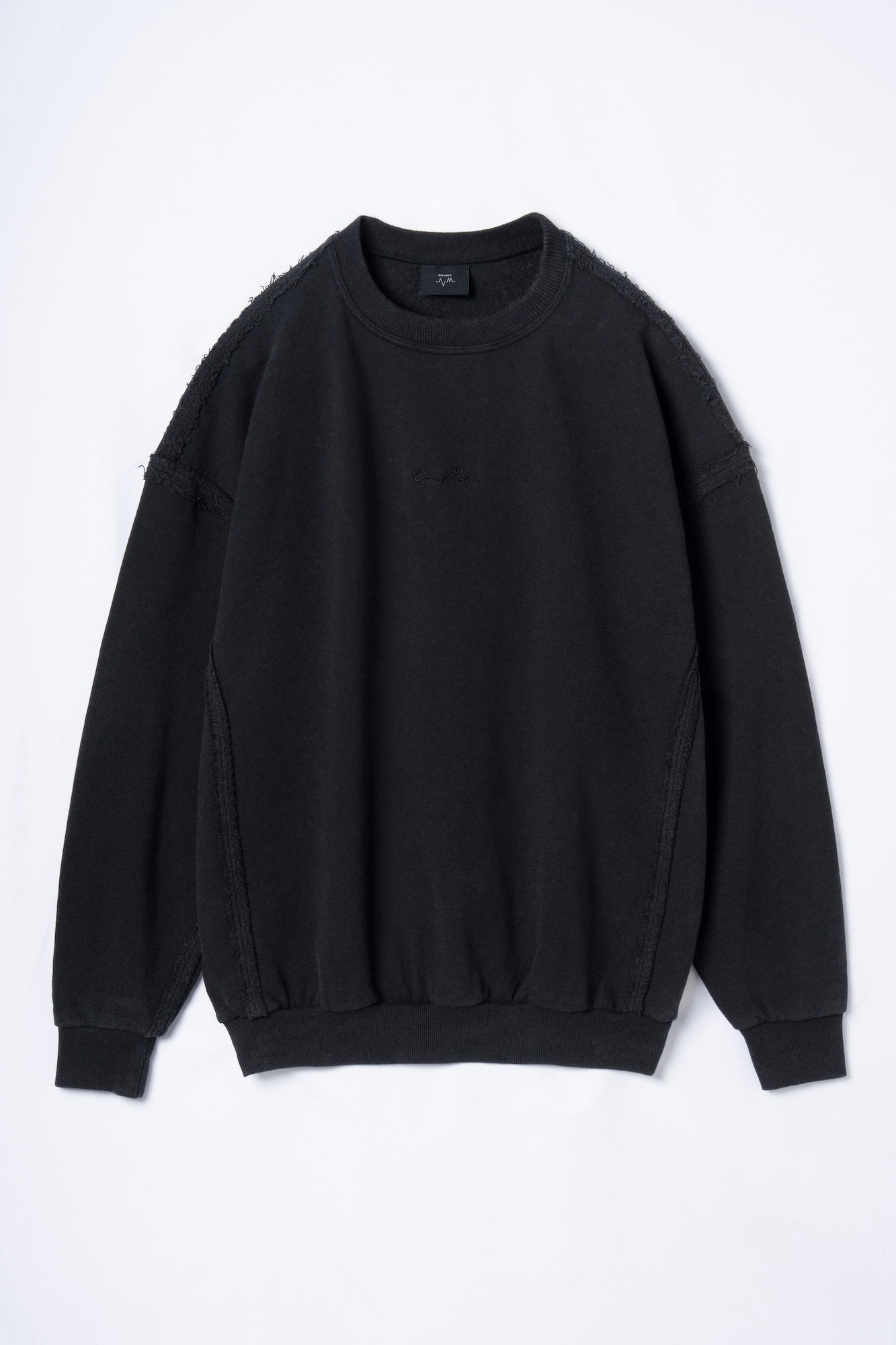Outseam Pullover Sweat (BLACK)