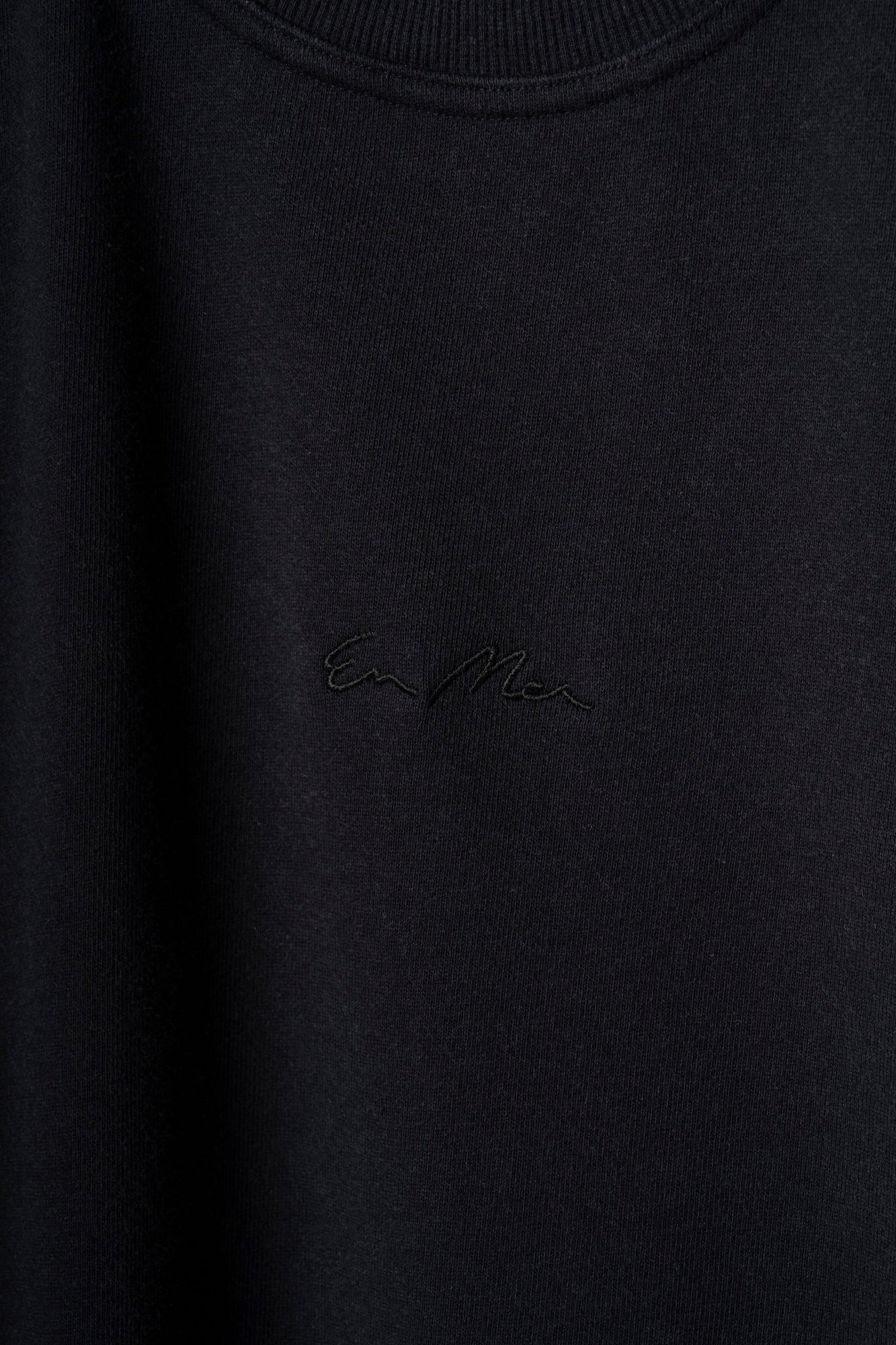 Outseam Pullover Sweat (BLACK)