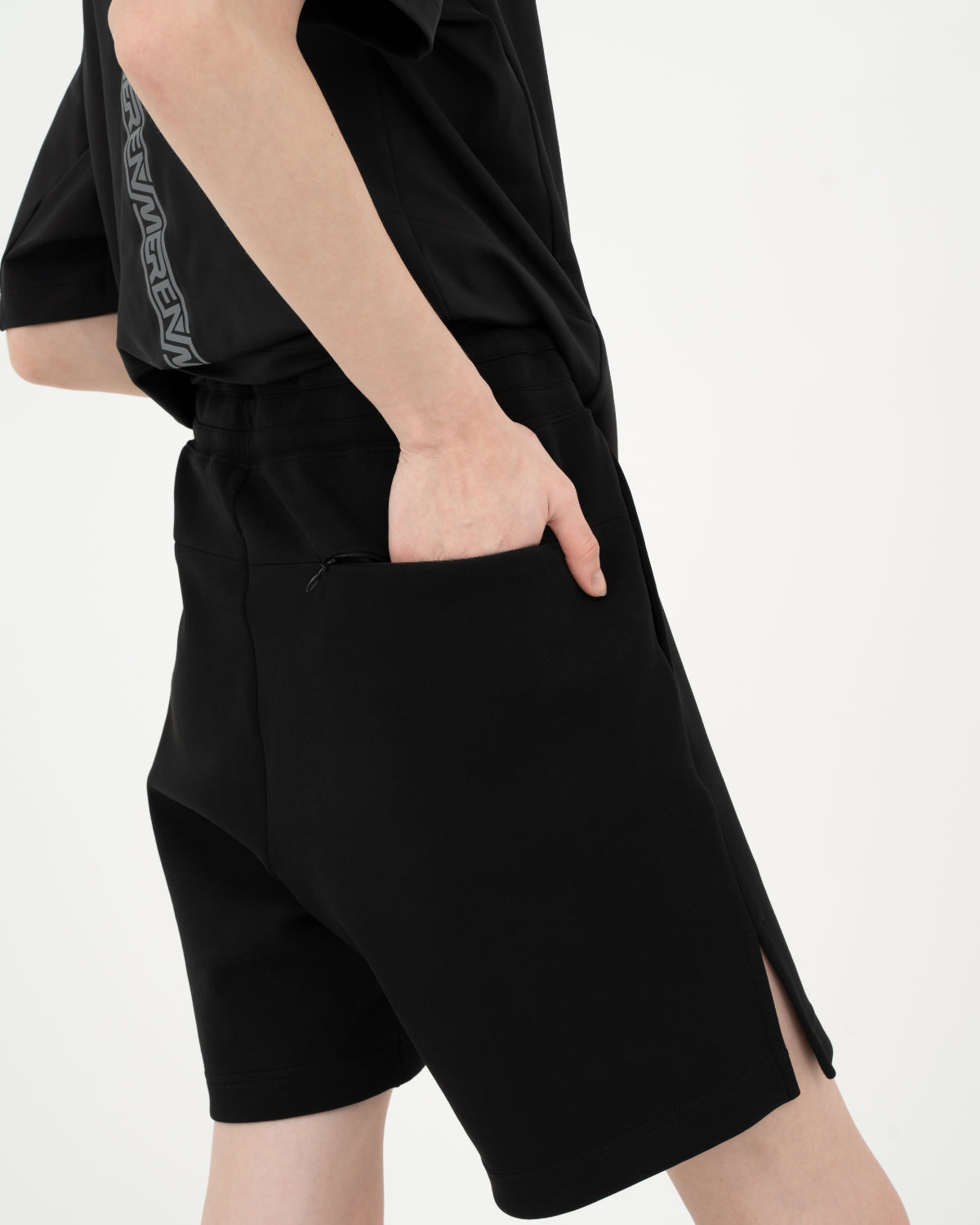 Sports Moving Short Pants 2 (BLACK)