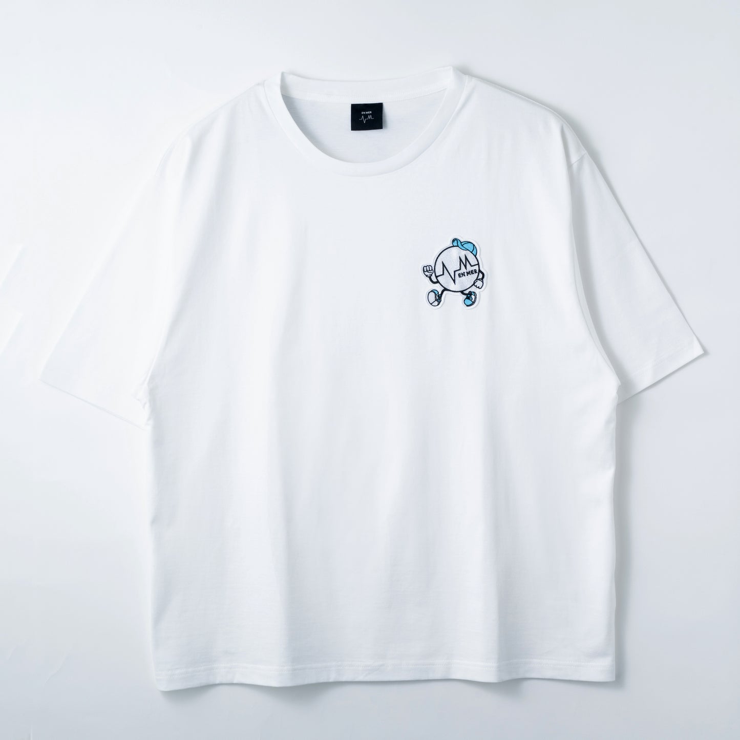 EM Mascot Patch T-Shirt (WHITE)