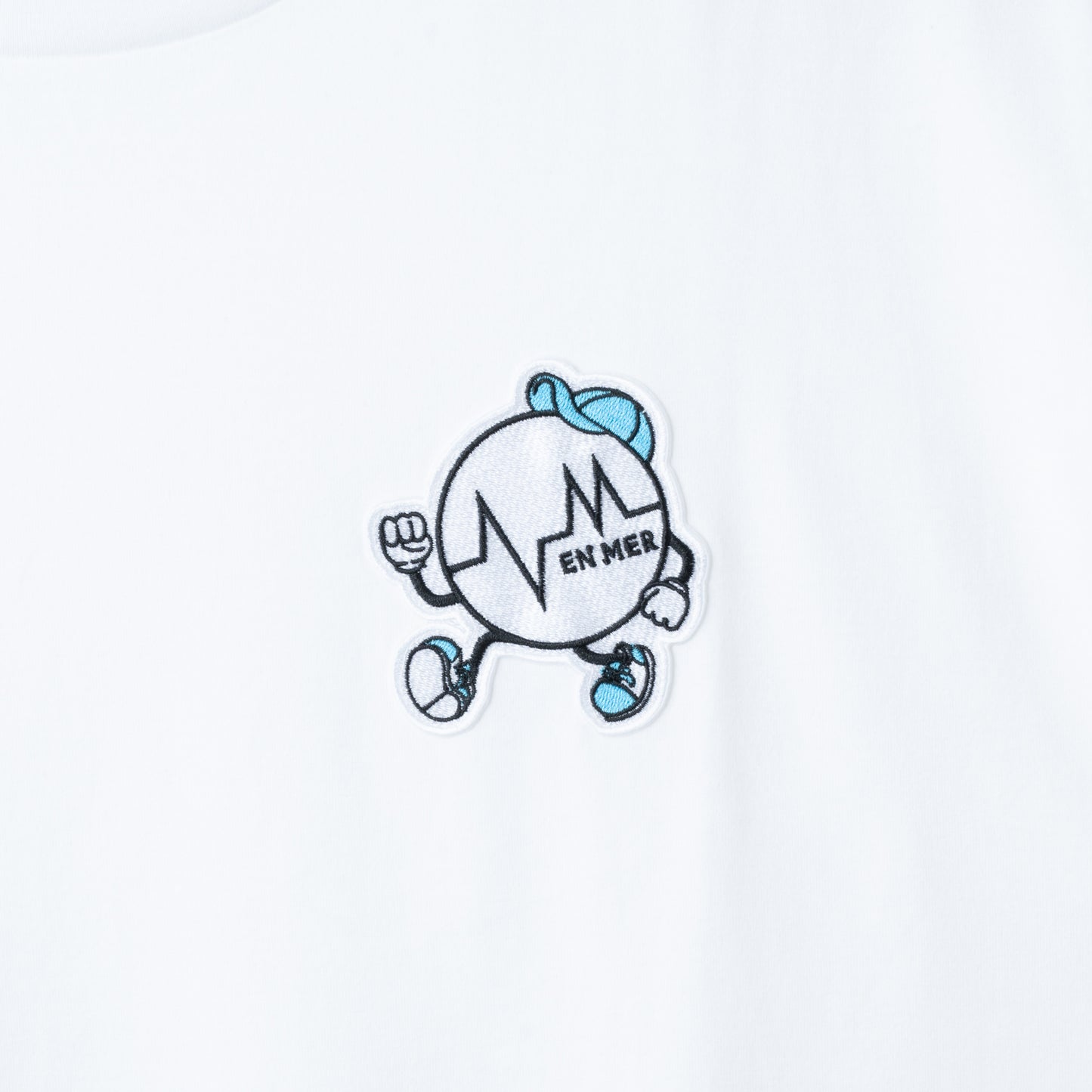 EM Mascot Patch T-Shirt (WHITE)