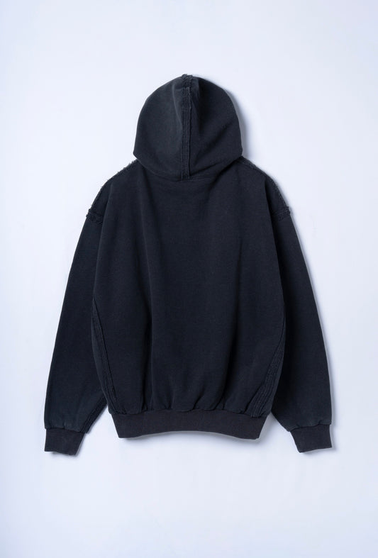 Outseam Hoodie (BLACK)