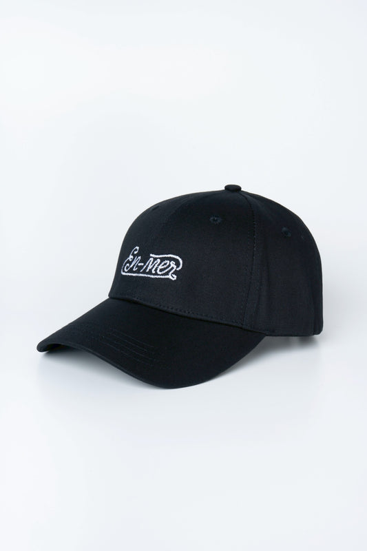 Rope Logo Cap_(BLACK)