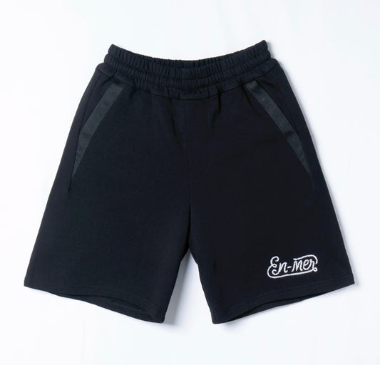 Rope Logo Short Pants_(BLACK)