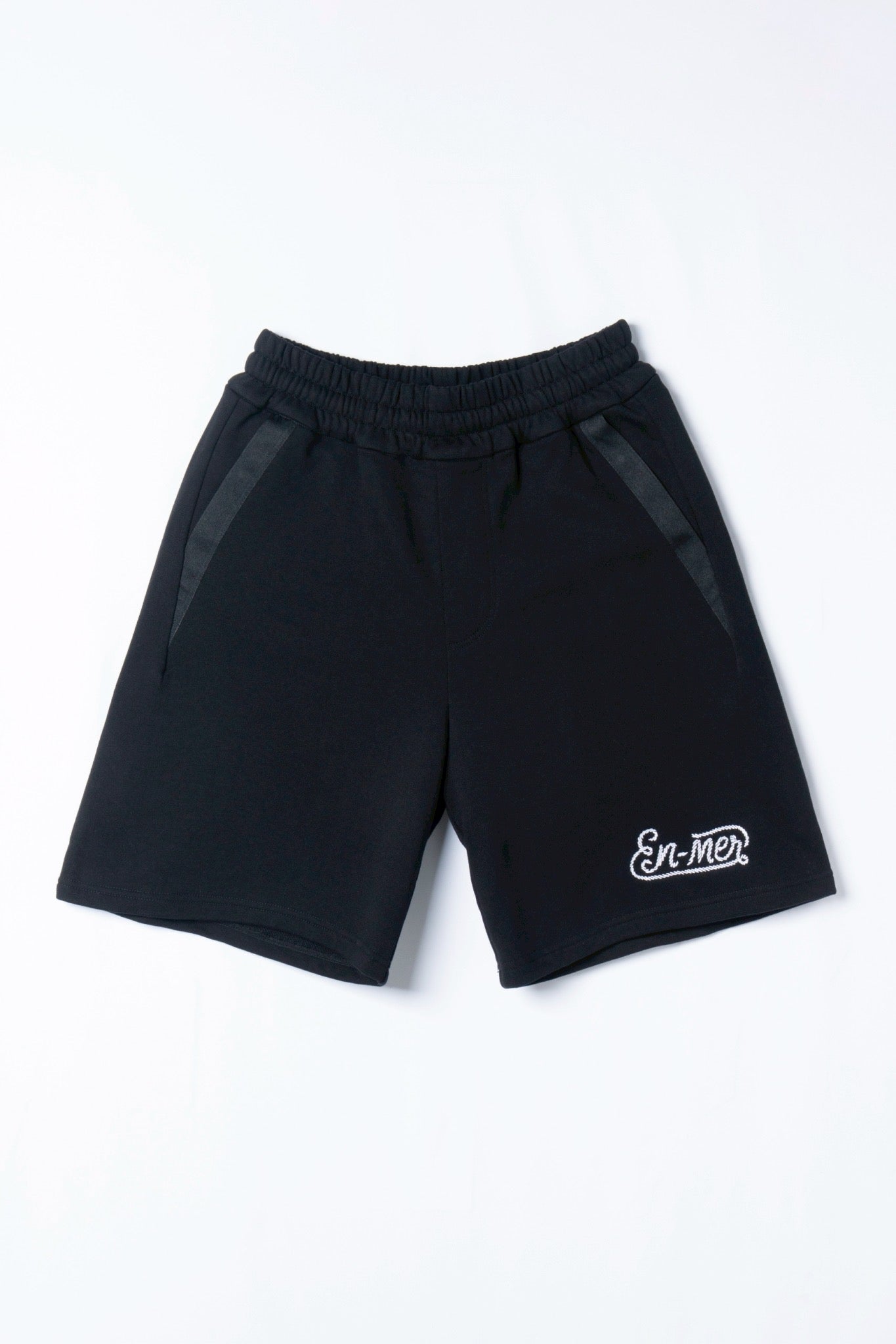 Rope Logo Short Pants_(BLACK)