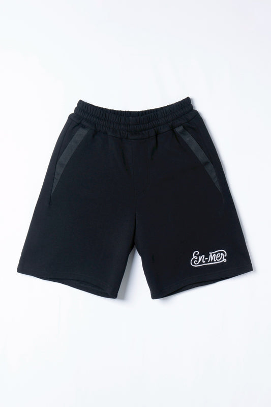 Rope Logo Short Pants_(BLACK)