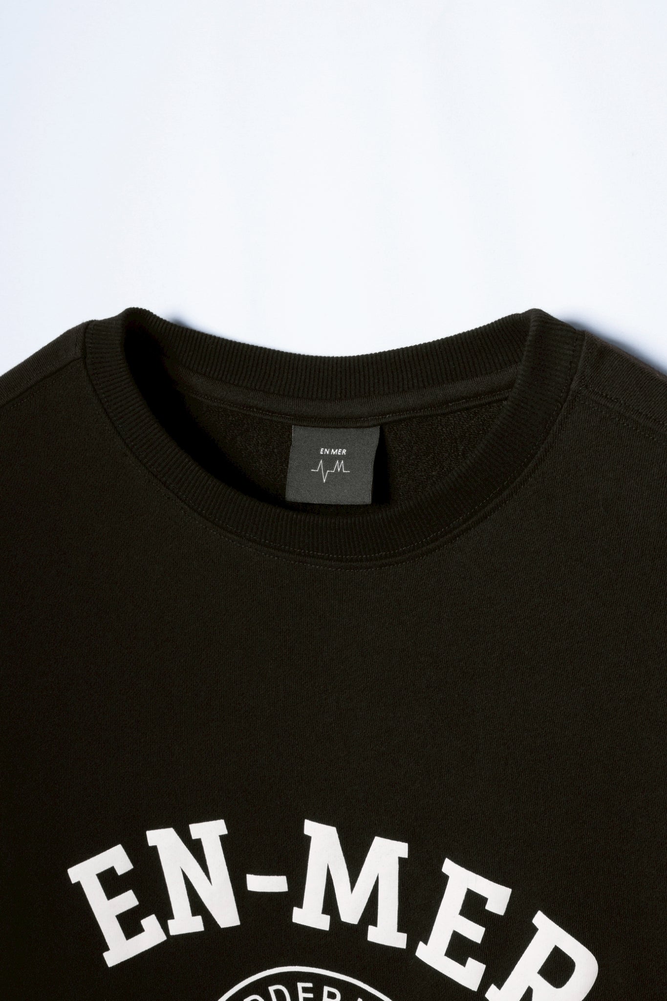 College logo sweat T-shirt_(CHARCOAL)