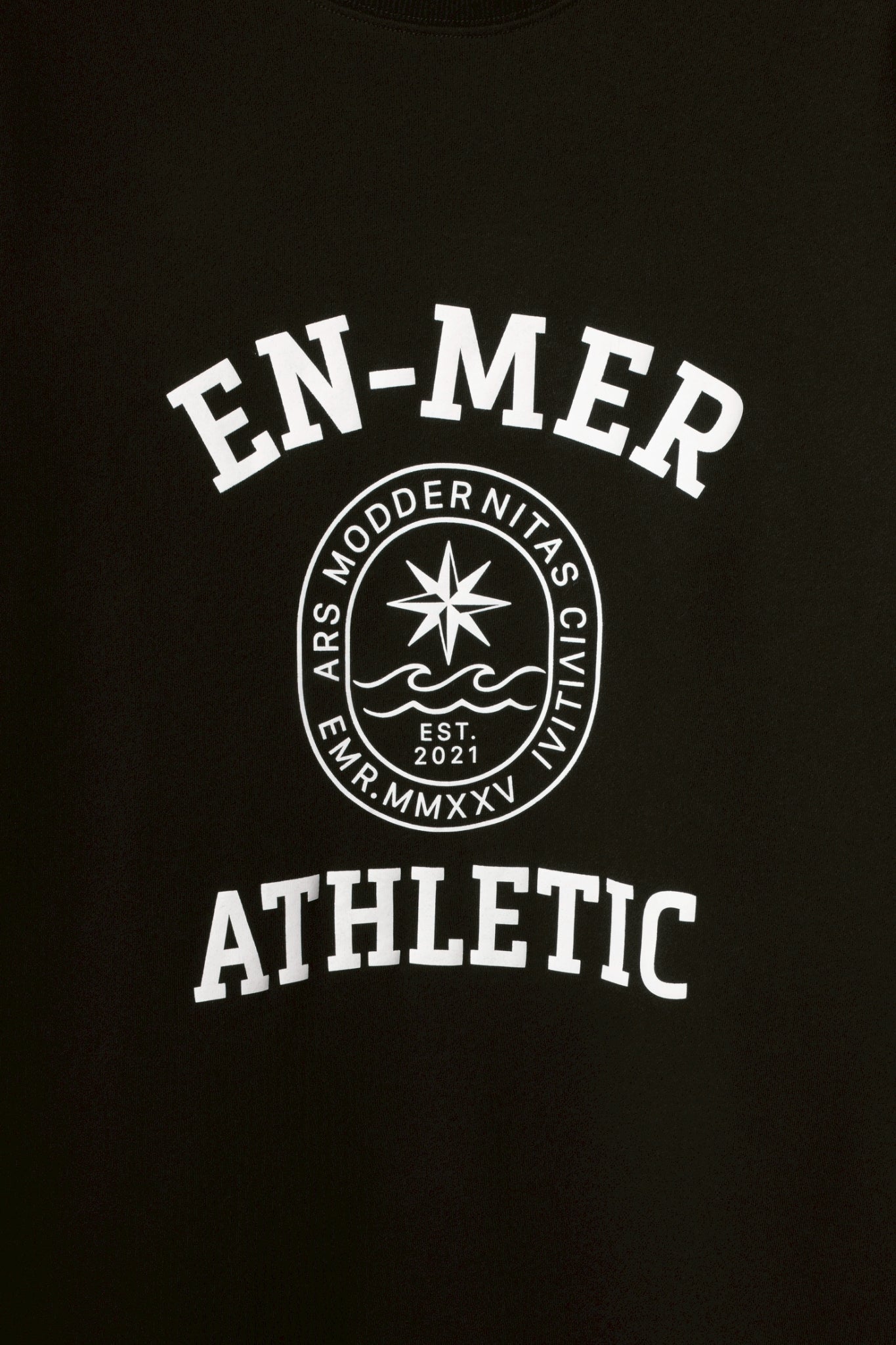 College logo sweat T-shirt_(CHARCOAL)