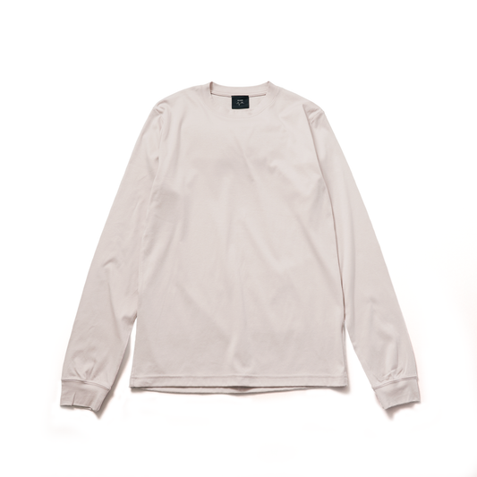 Standard Rubber Tag L/S T-Shirt (GRAY)