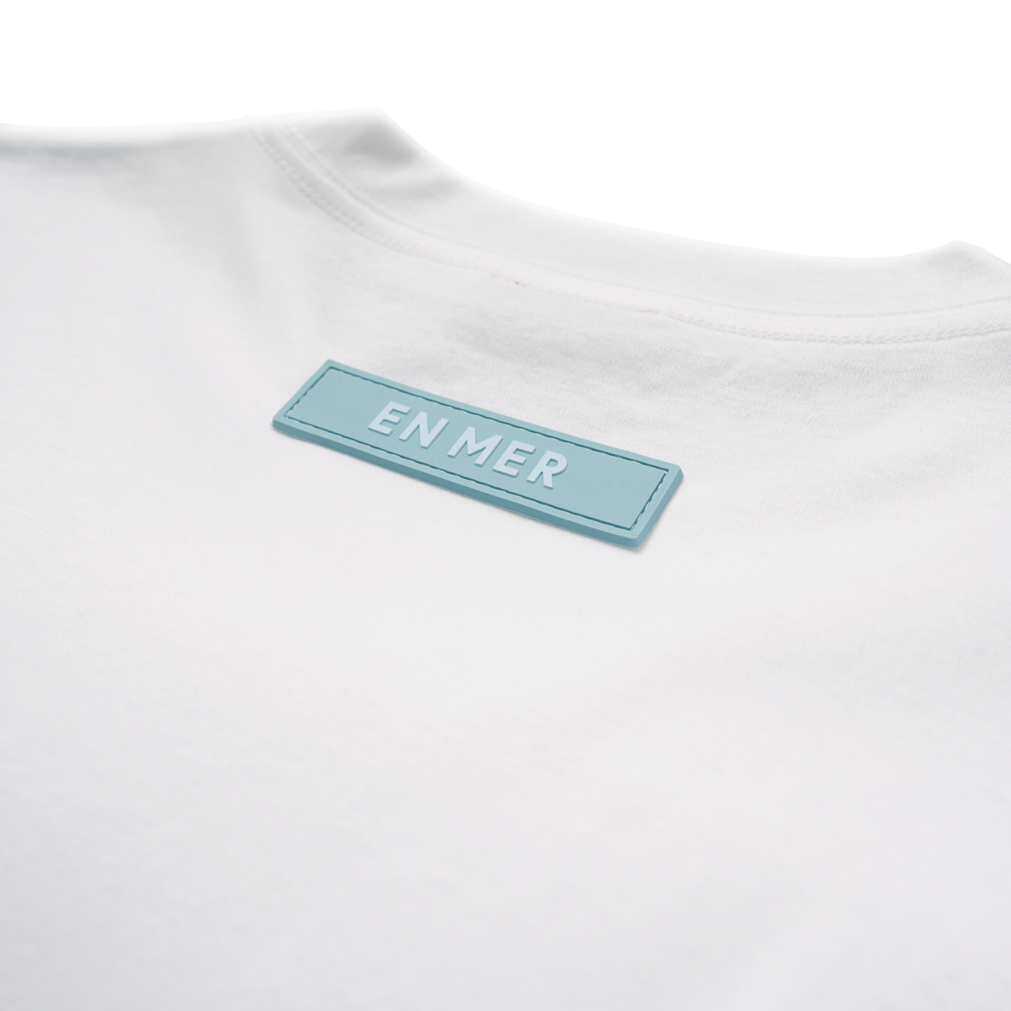 Standard Rubber Tag L/S T-Shirt (WHITE)