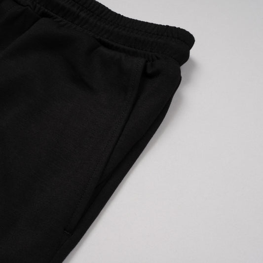 Hang Tag Short Sweat Pants (BLACK)