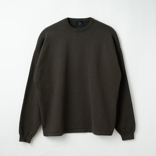 Rubber Tag Knit (KAHKI)