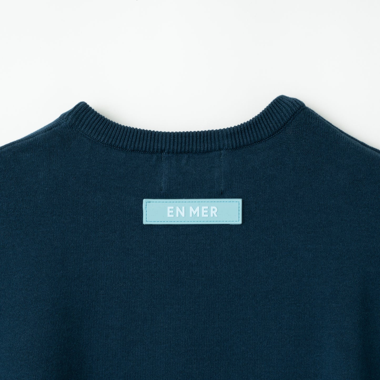Rubber Tag Knit (NAVY)
