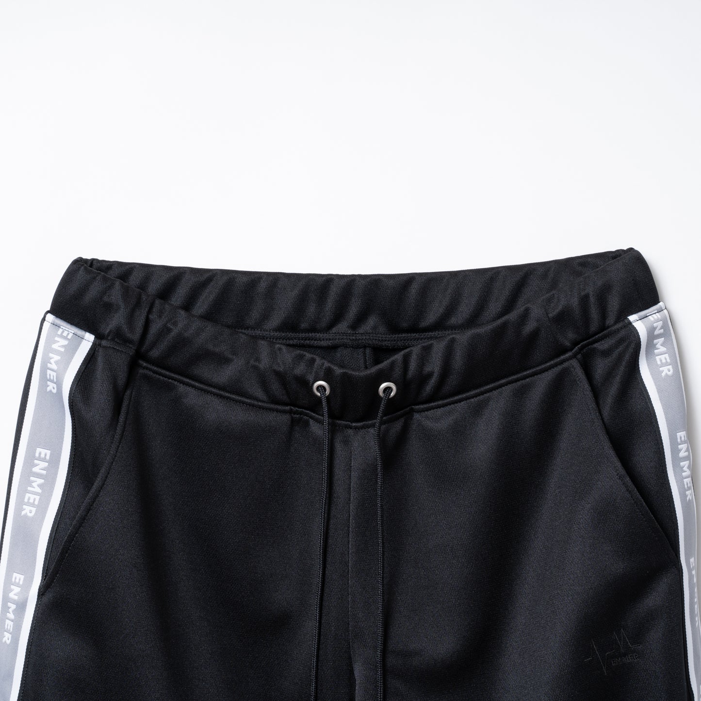 Side Jacquard Track Slim Pants (BLACK)